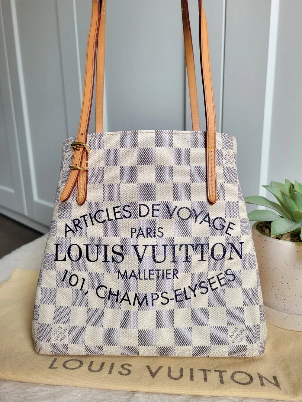 Louis Vuitton Tote Bag Damier Azur Cabas PM